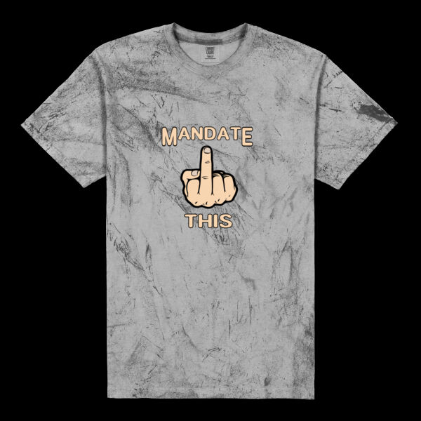 Mandate This - Unisex Tie Dye T-Shirt Thumbnail