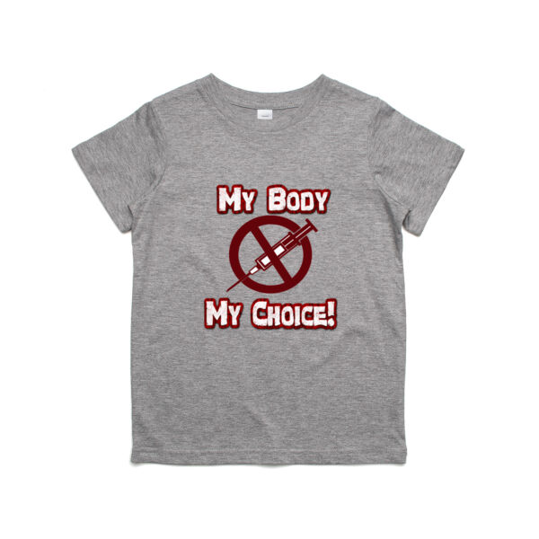 My Body My Choice Unisex Teen T-shirt Thumbnail
