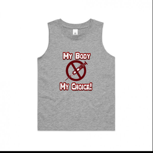 My Body My Choice! Unisex Teen Tank Thumbnail